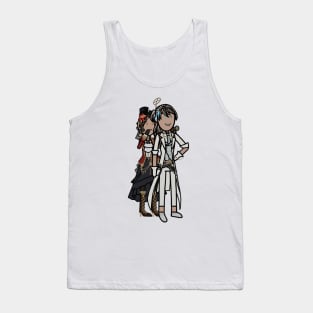 Paranormal Detective & Lockheart Cartoon 6 Tank Top